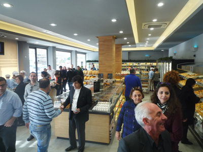 Opening of the new Zorpas bakery in Nicosia